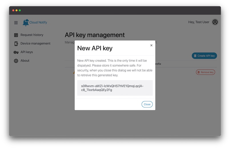 Api key